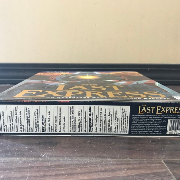 The Last Express Big Box *MISSING MANUAL* Broderbund CD ROM Windows 95 Retro 90s - Picture 12 of 16